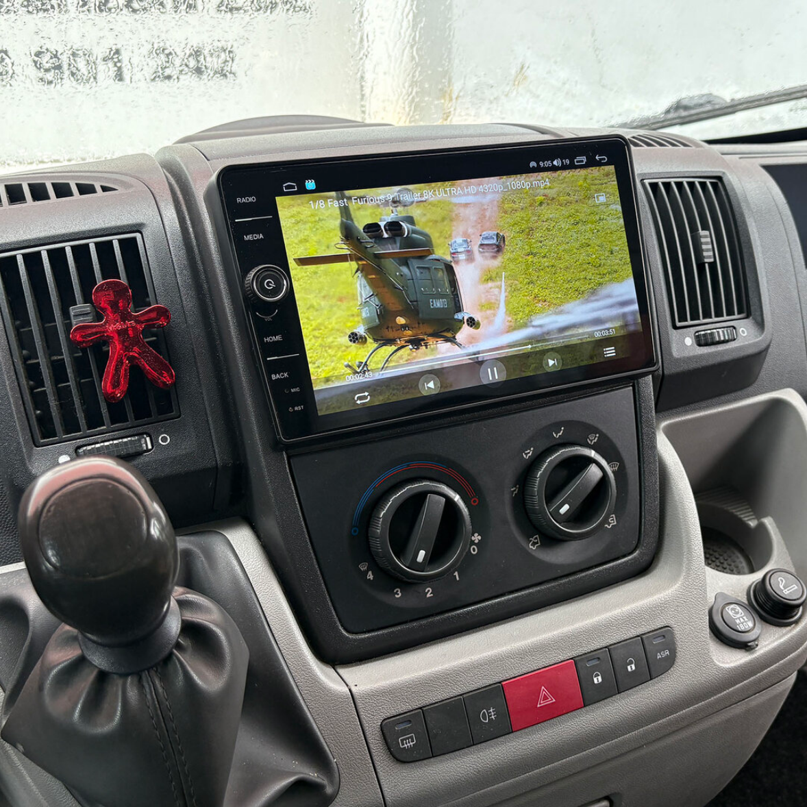 Autorádio pro Citroen Jumper