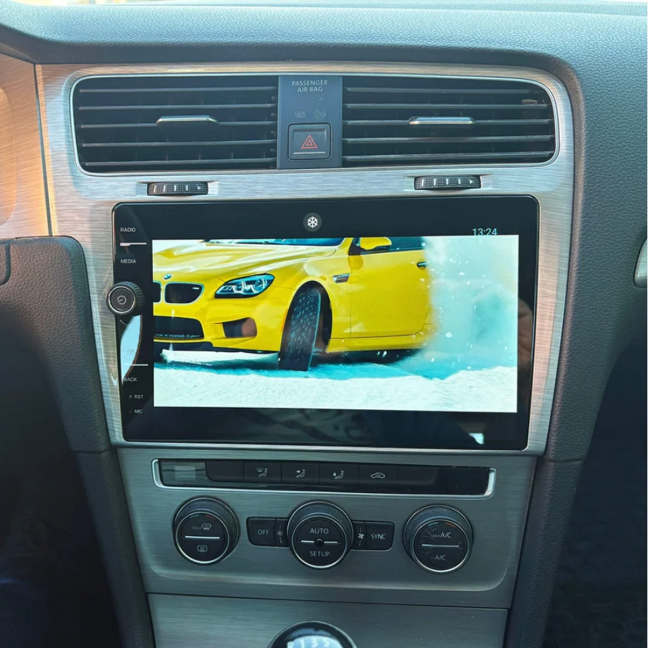 Montáž autorádia do VW Golf 7